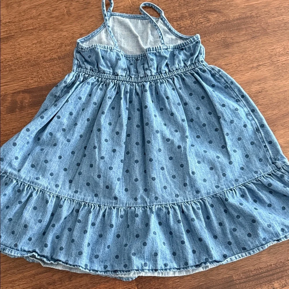 Old Navy fit and flare polka dot cami dress